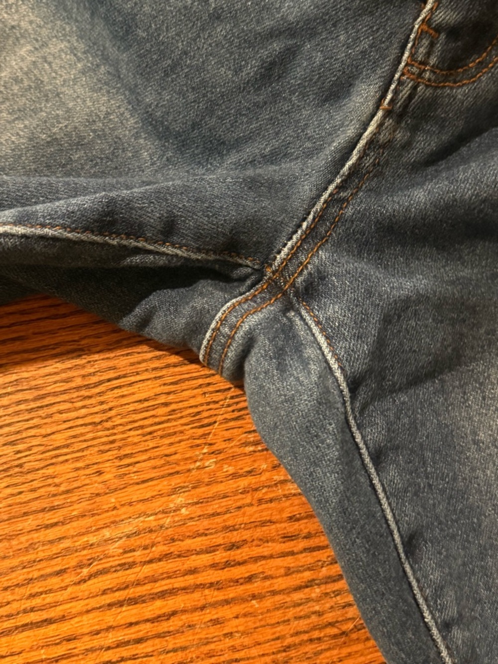 Wax Jean Size 14 High Rise Distressed Push Up Skinny Butt I Love You Jeans GUC - Picture 14 of 16